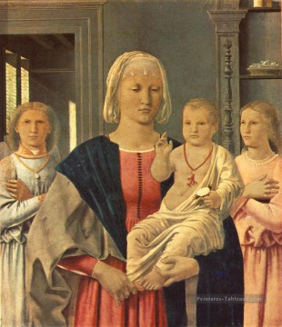 Piero della Francesca œuvres - Madone de Senigallia Humanisme de la Renaissance italienne Piero della Francesca